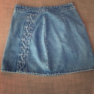 Forever 21 Jeans Mini Skirt